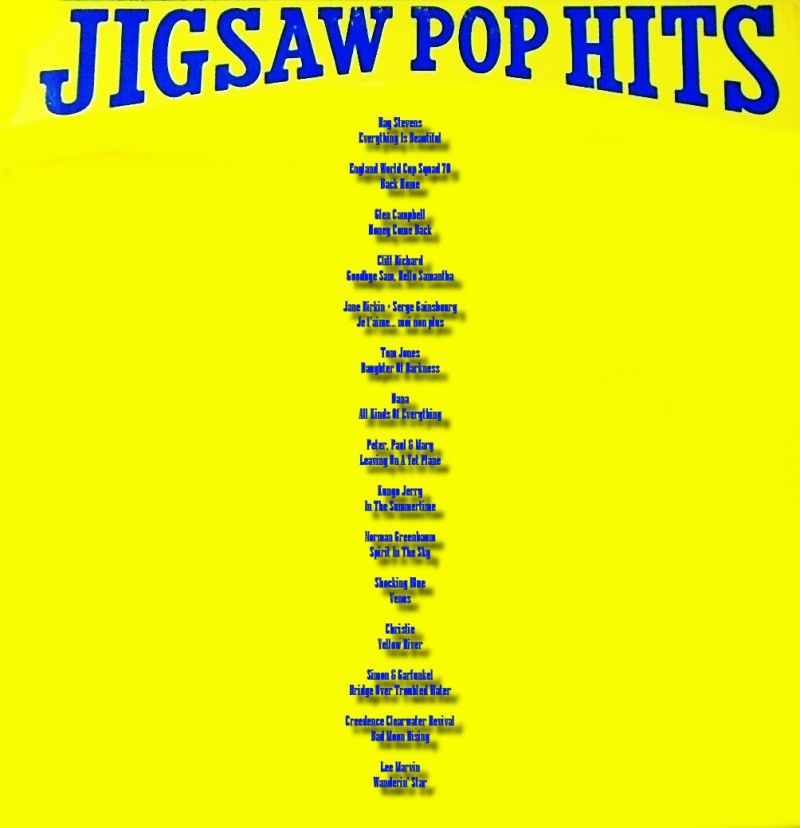 Jigsaw Pop Hits [1970] hitparade.ch